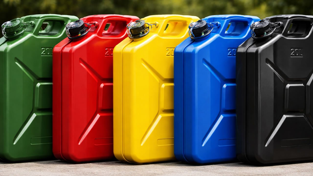 HDPE Jerry Cans manufactured by Exalt Industries